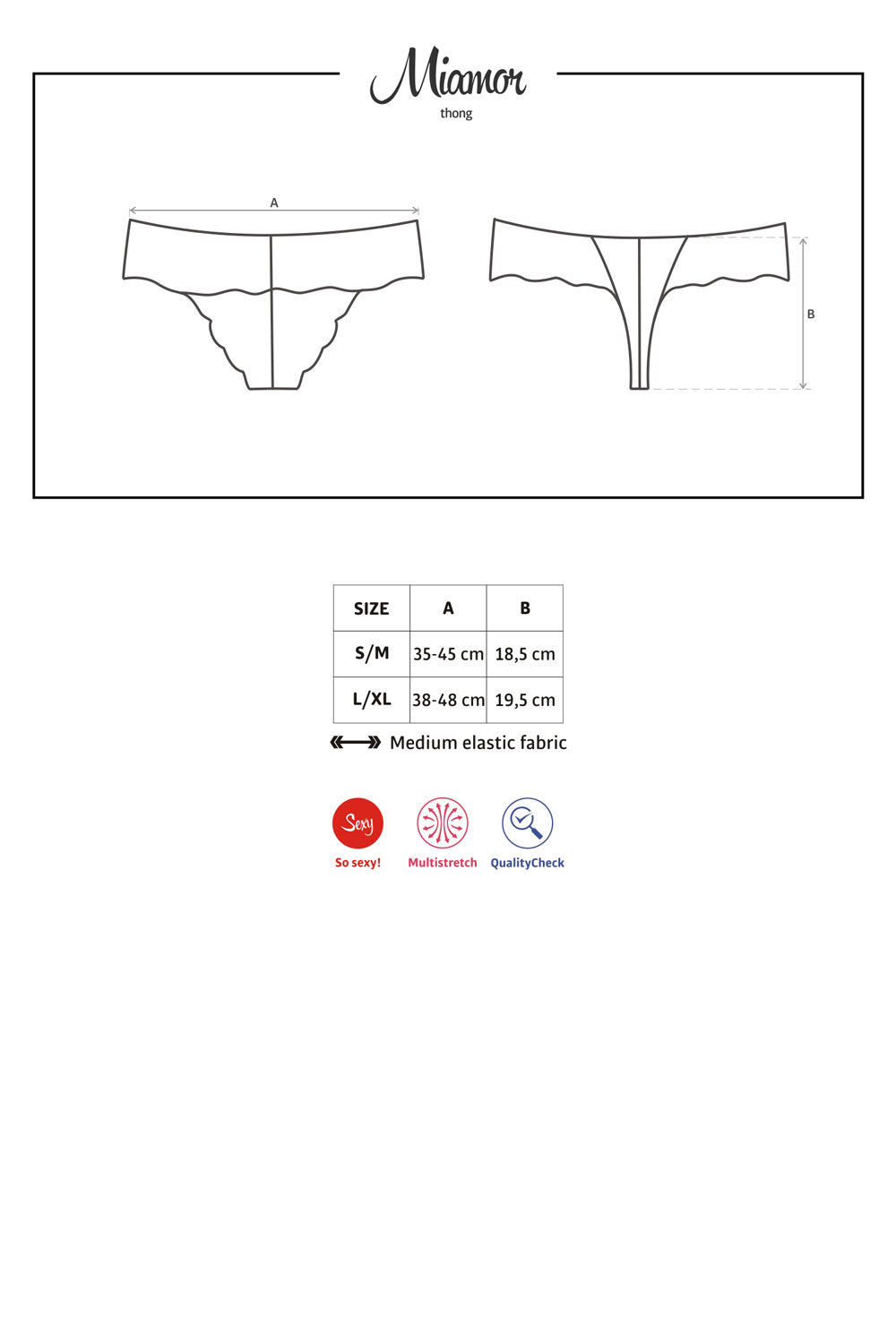 Miamor Spitzen String Tanga - eofashion2014