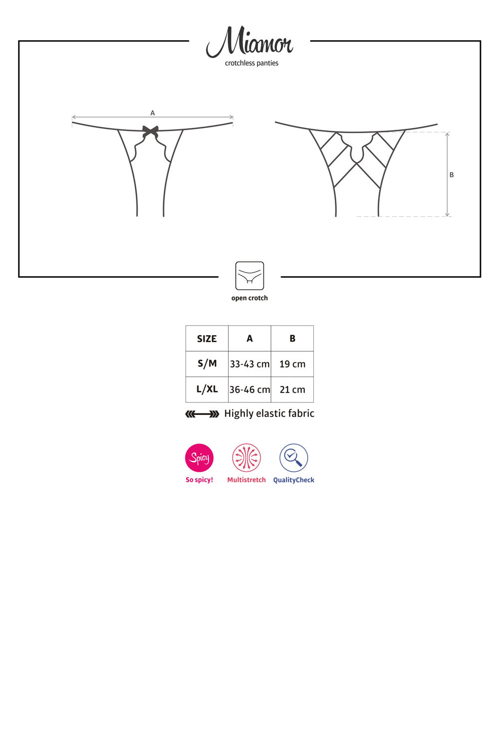 Miamor Spitzen Ouvert Panties - eofashion2014