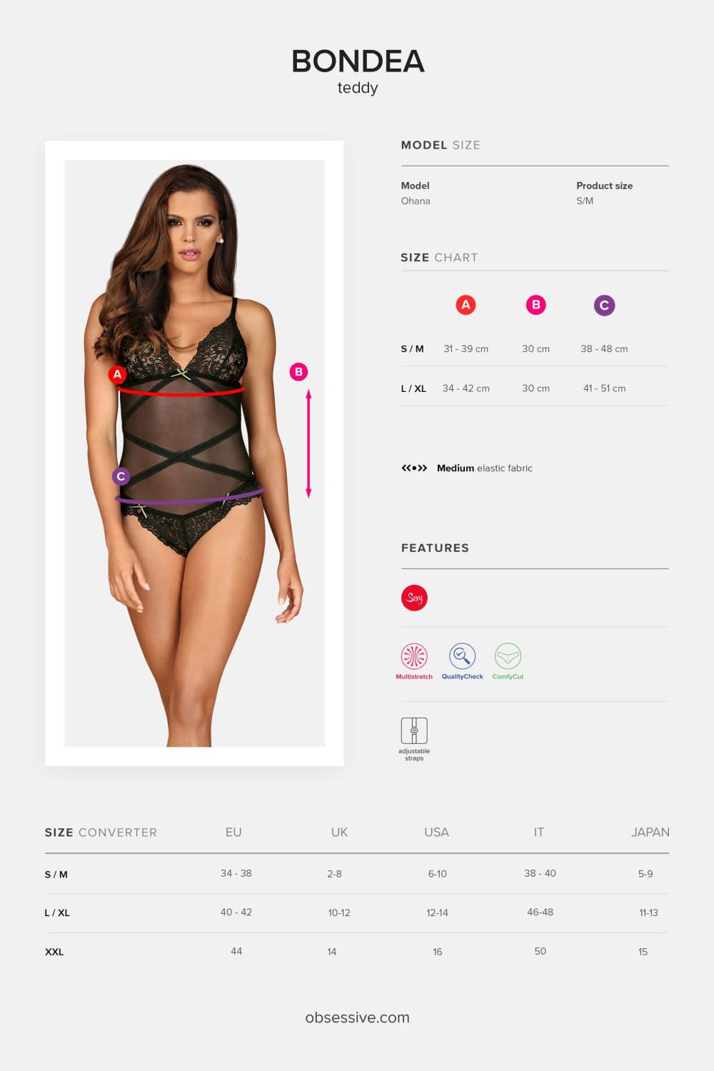 Schöner Body zum Drunterziehen mit ComfyCut Schnitt