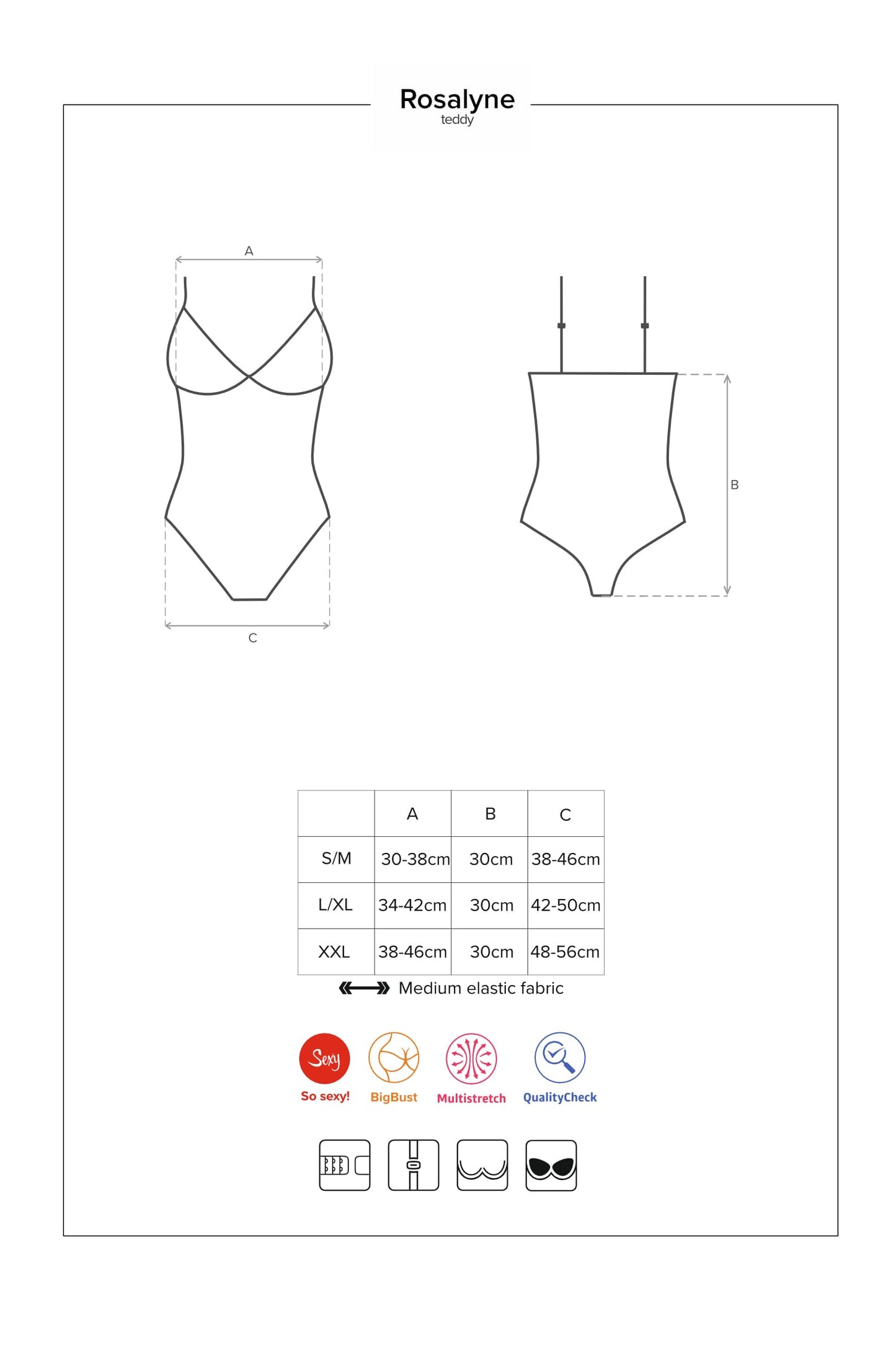 Weinroter Body mit Rückenausschnitt und gepolsterten Bügel Cups