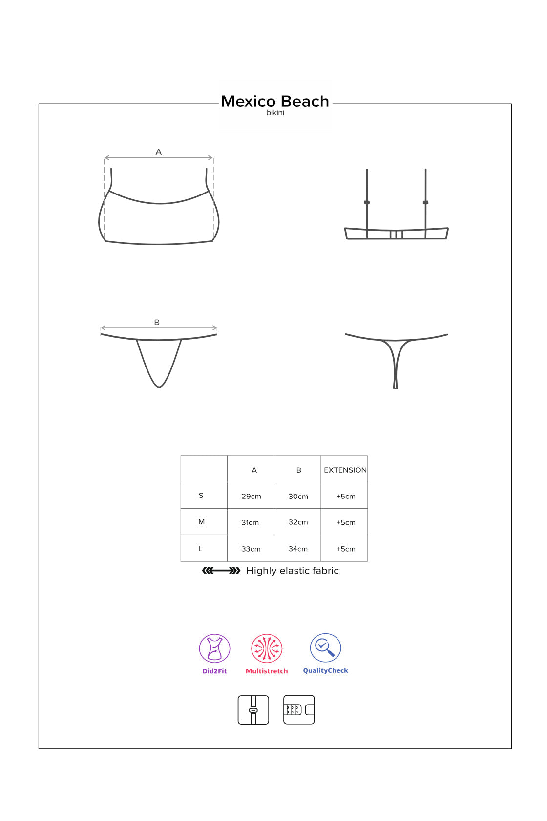 Mexico Beach String Bikini - eofashion2014