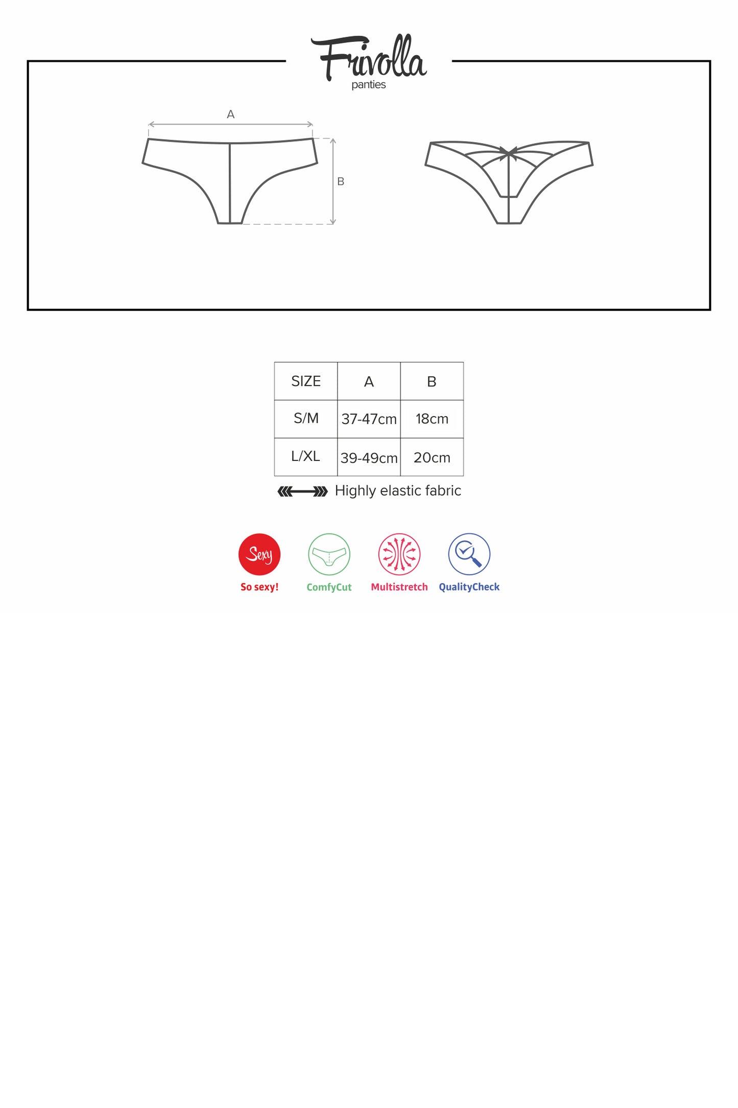 Frivolla lace panties in pink