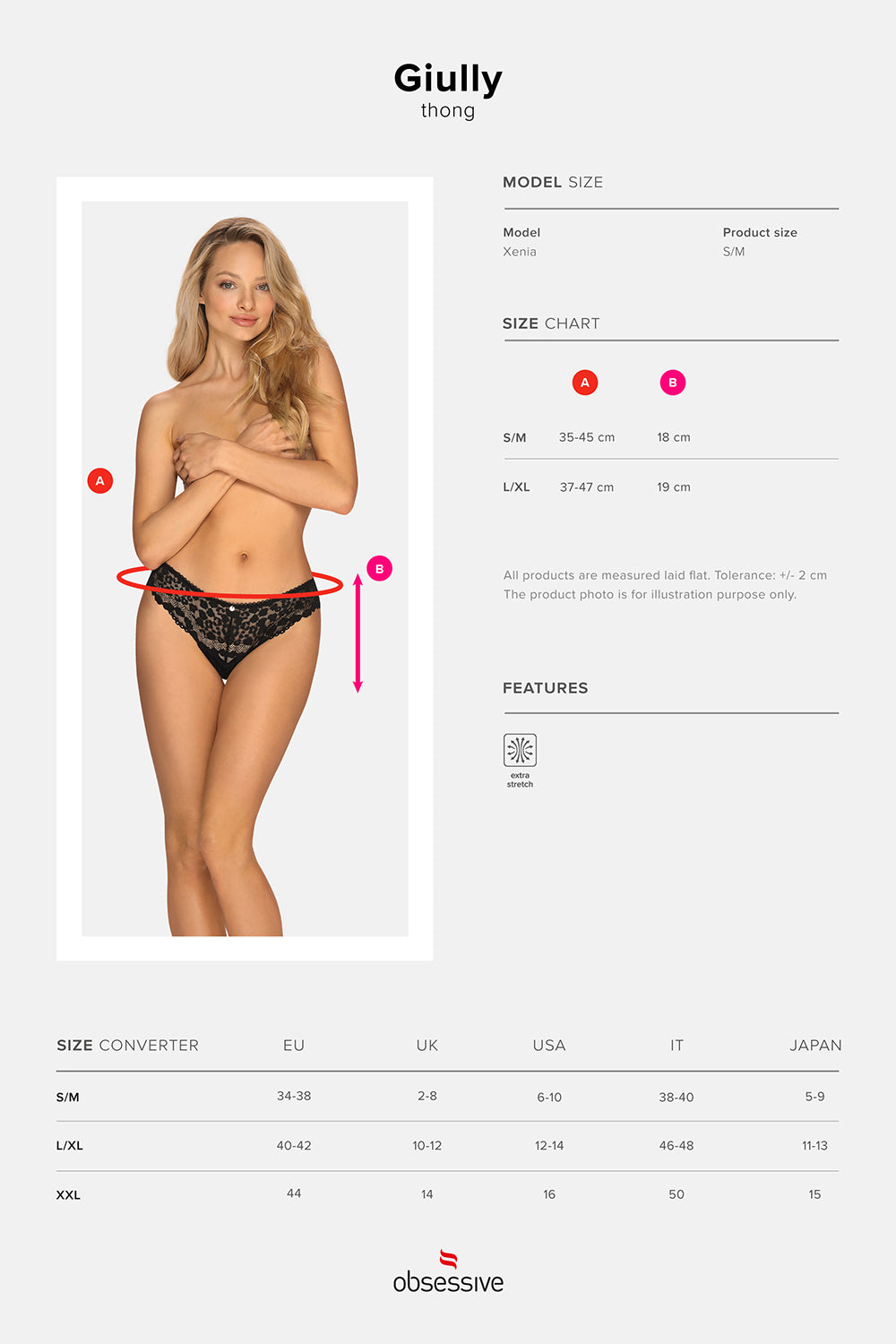 Giully Klassisch geschnittener String aus transparentem und elastischem Material mit Animal Print aus Samt