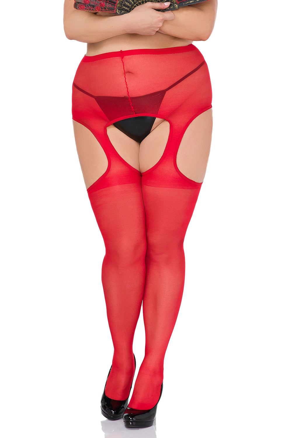 Plus Size Strumpfhose - eofashion2014