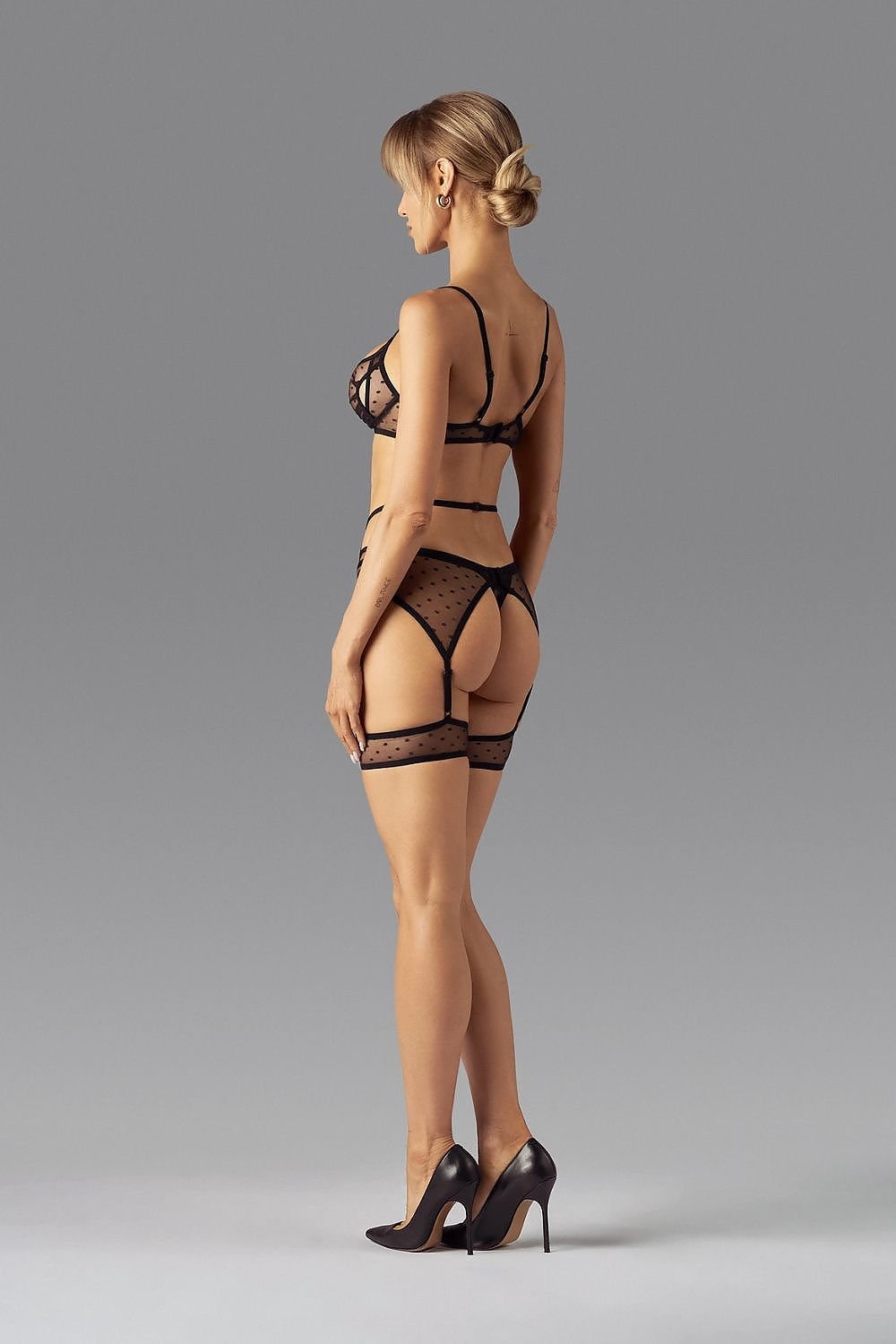 Sexy BH Set mit Strumpfgürtel Model 204911 Obsessive