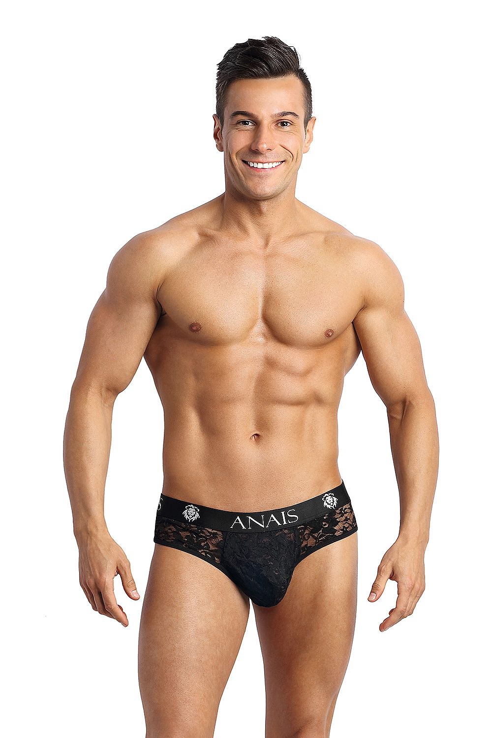 Männer Kunstleder Wetlook Slip Shorts Unterwäsche Tanga Briefs Mit