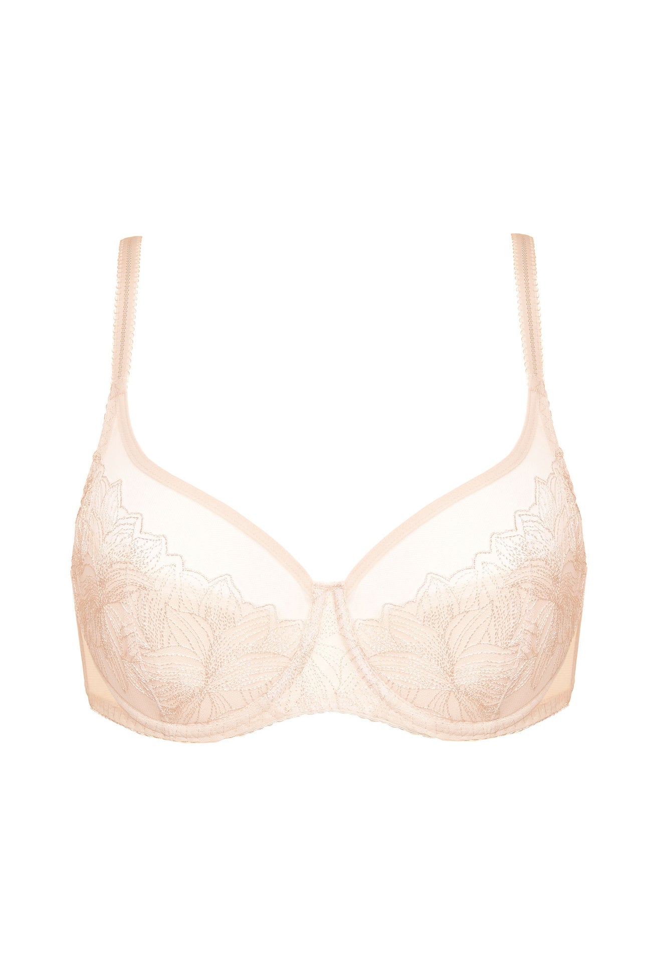 Calma bestickter Half Cup BH mit floraler Stickerei und optimaler Passform Cup B-H 186958