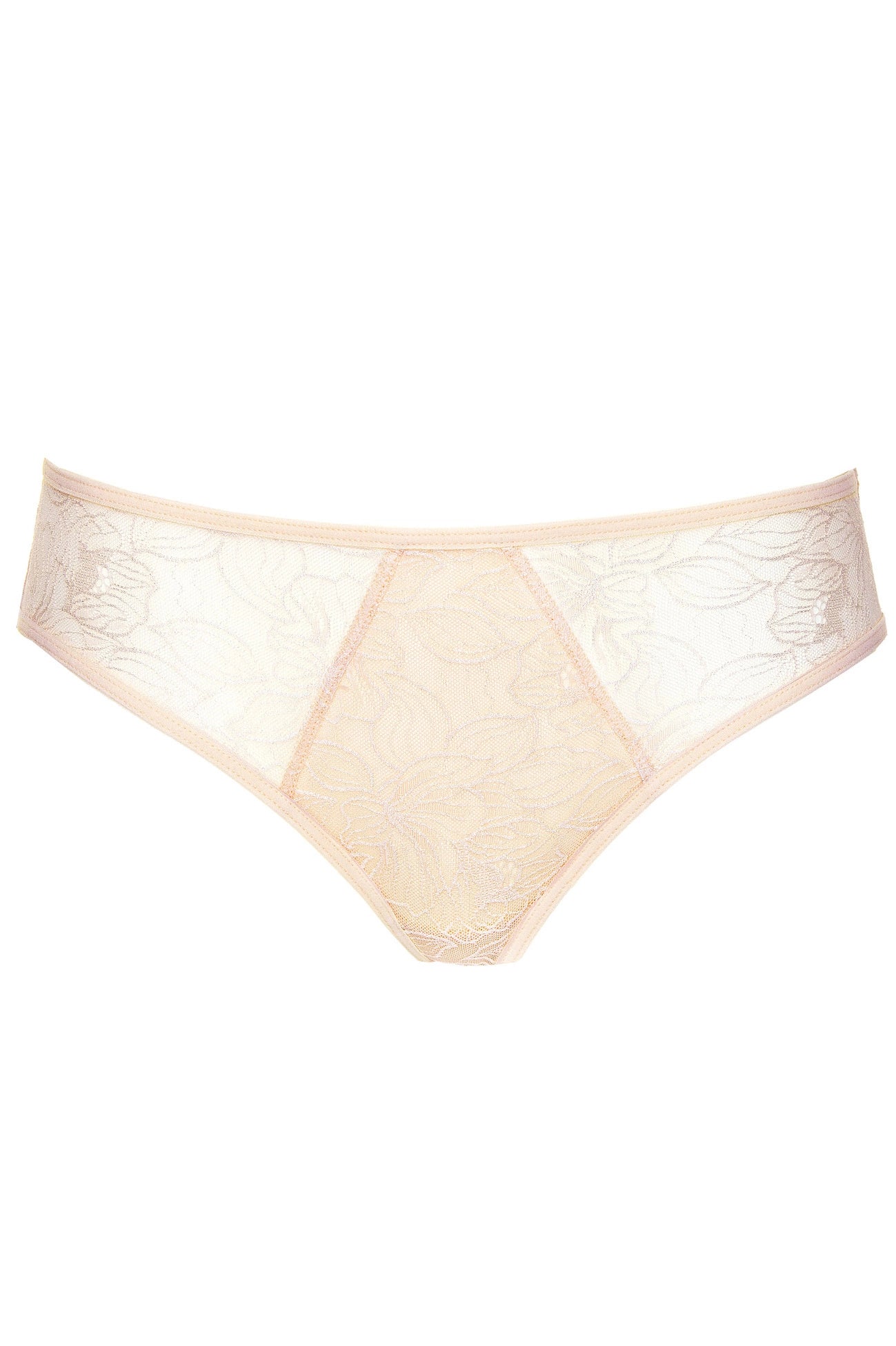 Bequemes Lori Spitzenhöschen in Beige 188782