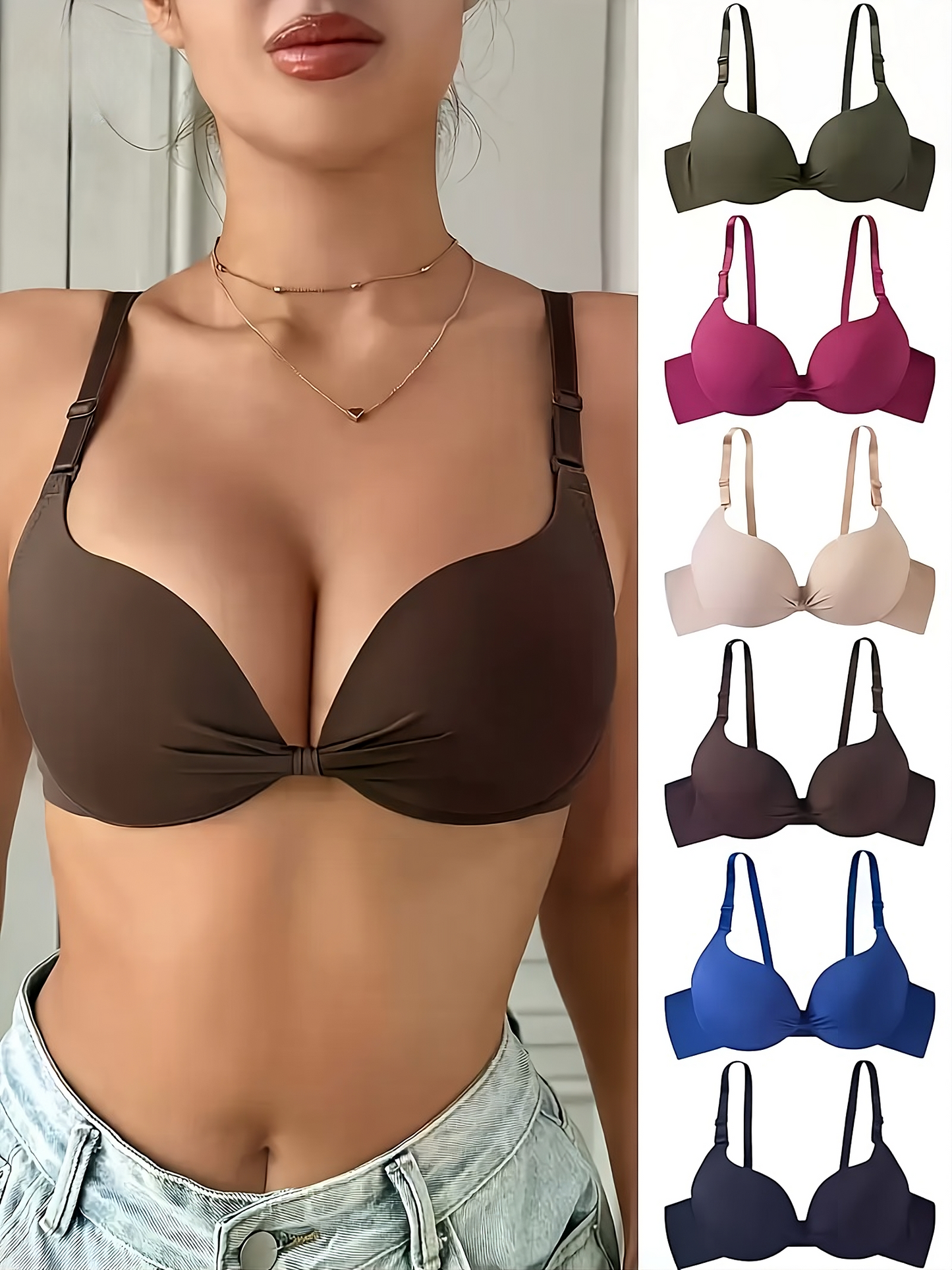 Damen Maximizer Schale Push Up BH Unterwäsche Dessous Cup 70-85 A/B - Push Up BH - Eofashion2014 - eofashion2014