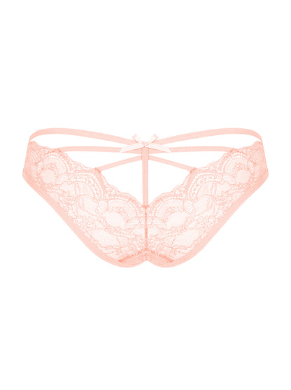 Frivolla lace panties in pink