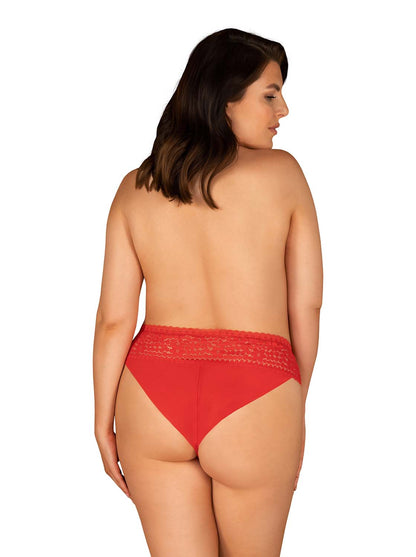 Blossmina a red panties made of pleasantly soft and elastic material
