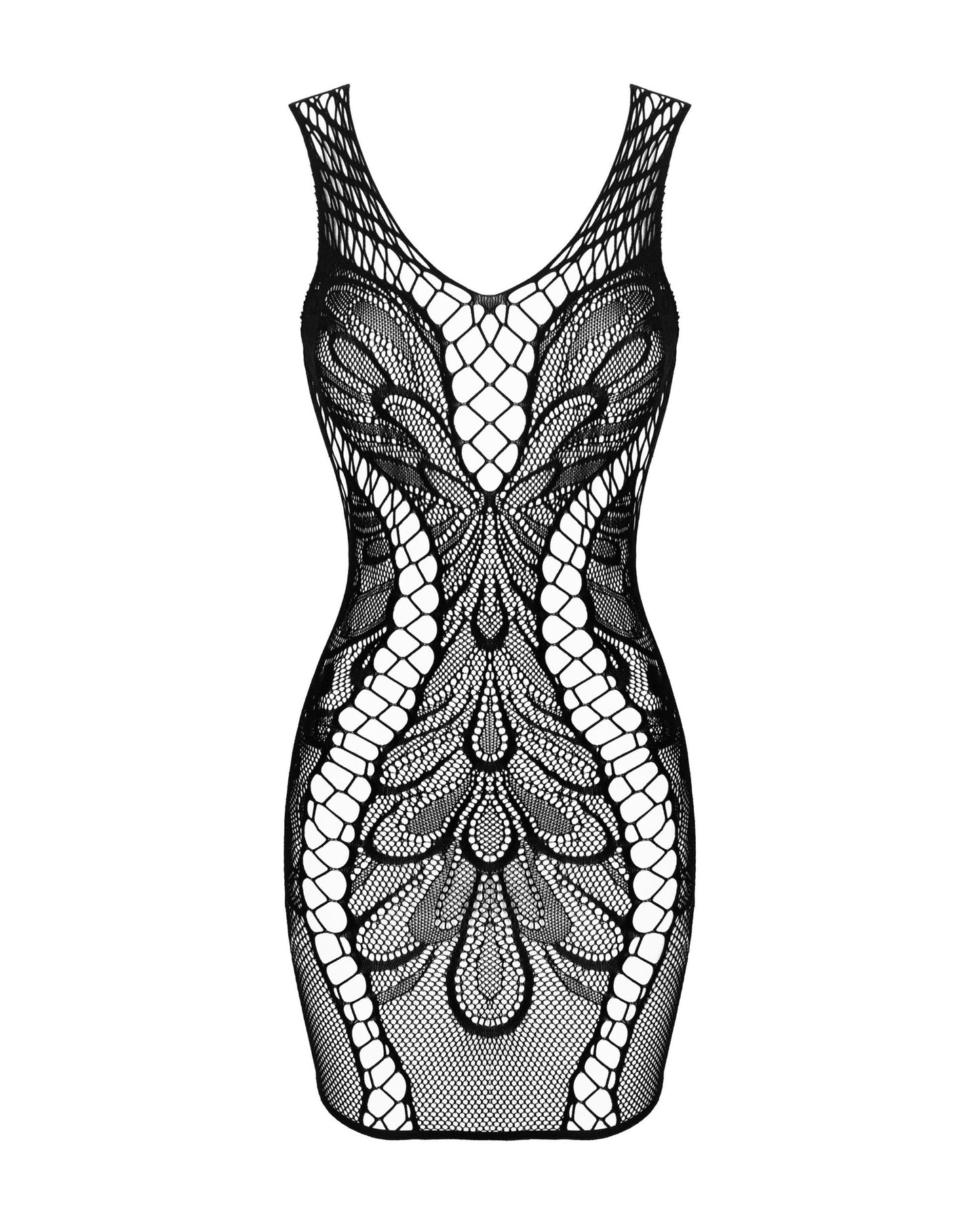 Unique mesh dress made of super-elastic and delicate mesh with unrestricted freedom of movement and a perfect fit