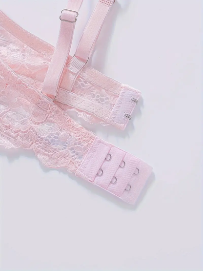 5er Pack Damen 5 x Bügel Schalen Push Up BH Set Unterwäsche Dessous Cup B C