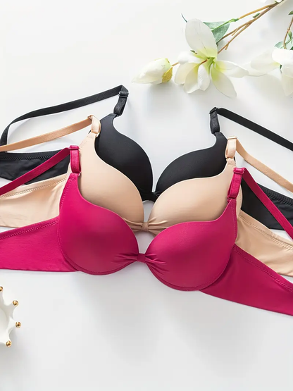 6er Pack Damen Maximizer Schale Push Up BH Set Unterwäsche Dessous Cup 70-85 A/B