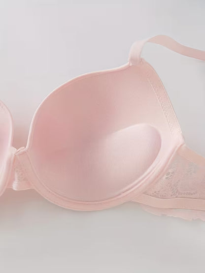 Innenansicht des rosa Damen BHs aus dem 3er Pack mit leichter Polsterung