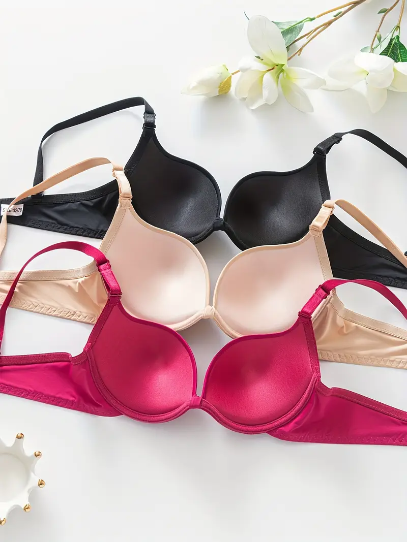 6er Pack Damen Maximizer Schale Push Up BH Set Unterwäsche Dessous Cup 70-85 A/B