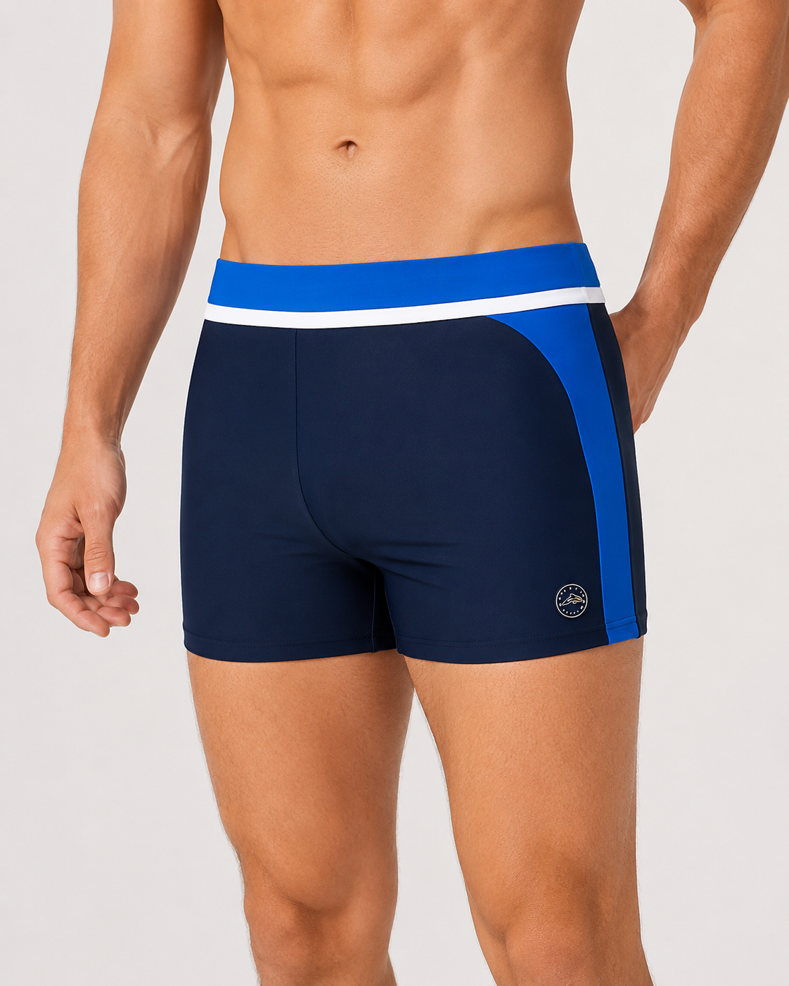 Herren Badehose S99F Sportkollektion – schnelltrocknende Badeboxer mit Netz-Innenslip & Innentasche 229176