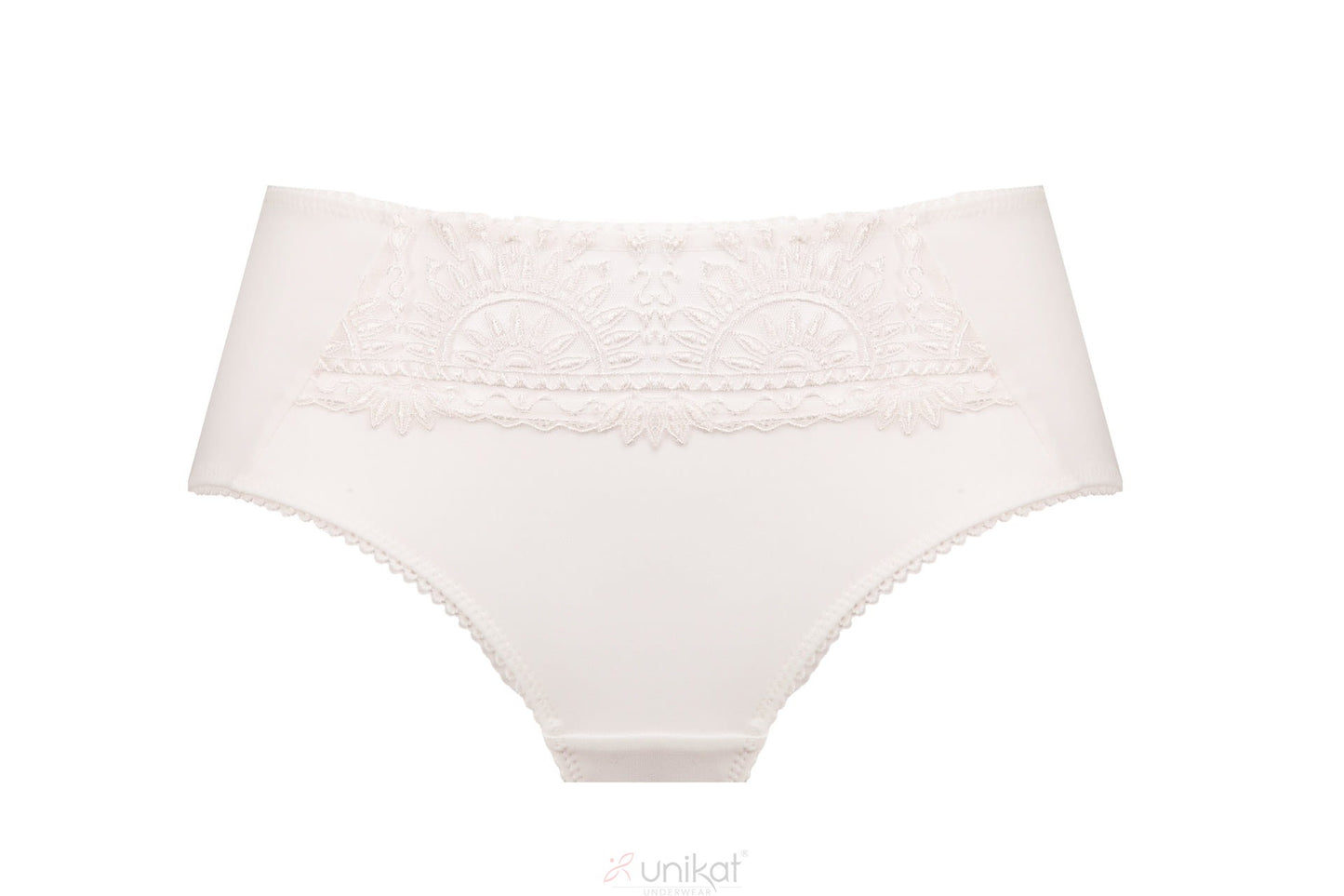 Damen Höschen mit hoher Taille in Ecru 209769