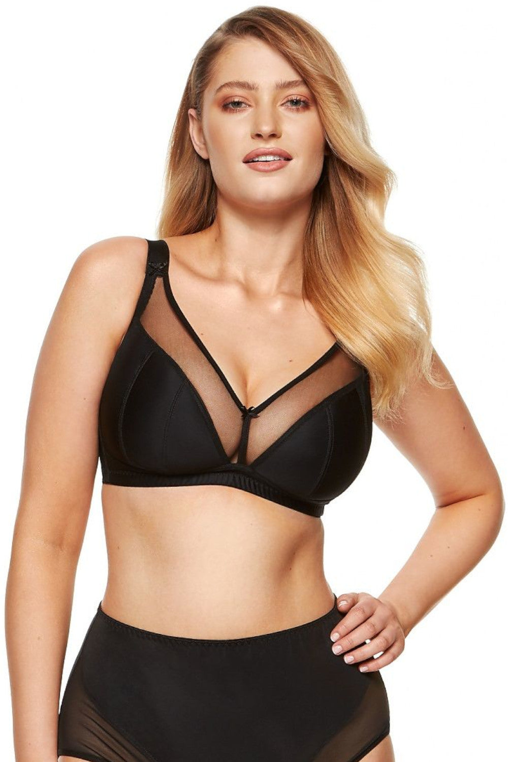 Soft BH weiche baumförmige Cups aus Jersey und Tüll Cup B-L 171720 - Soft BH - Gorteks Lingerie - eofashion2014
