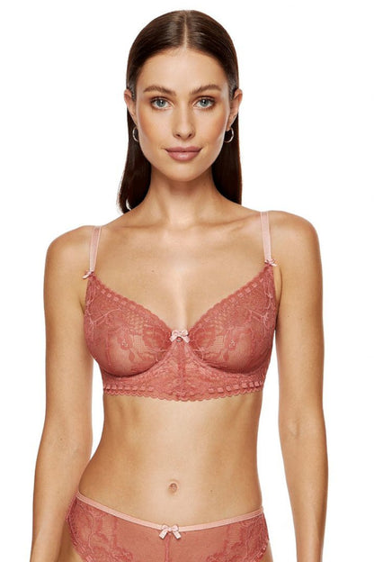 Soft BH aus auffälliger floraler Spitze Cup A-F 194811