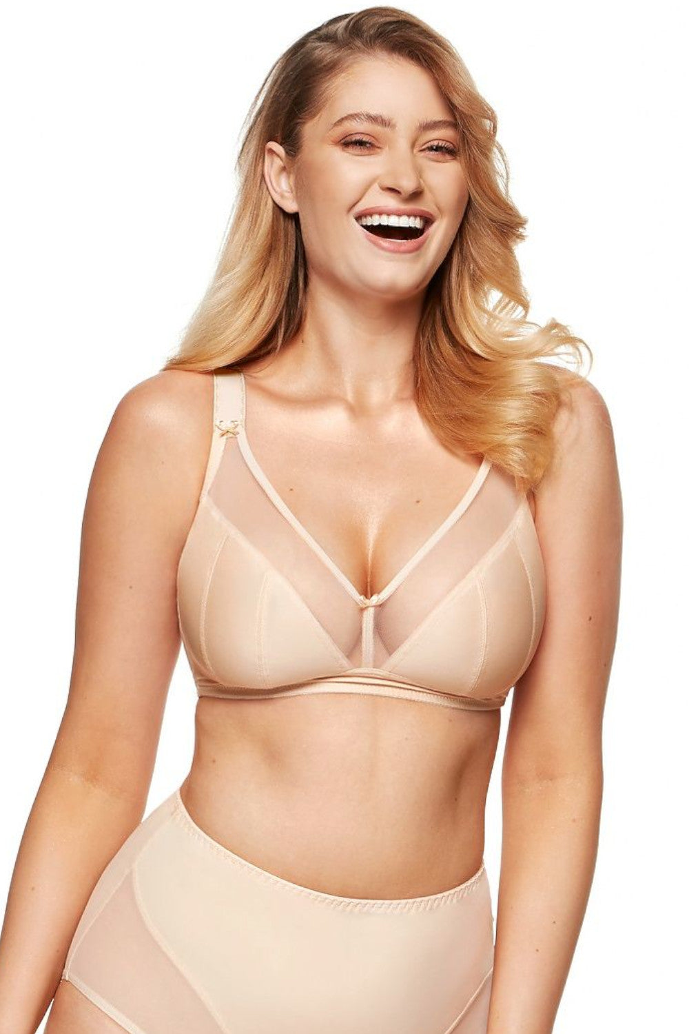 Bequemer bügelloser Soft BH für große Größen Cup B-L 170533 - Soft BH - Gorteks Lingerie - eofashion2014