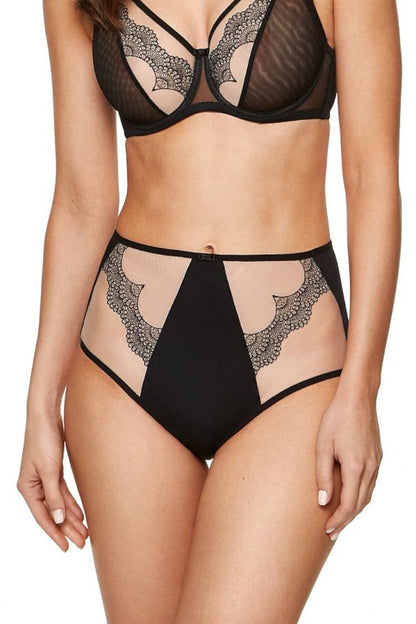 Elegantes Höschen mit hoher Taille formt sanft die Taille und den Bauch 171716