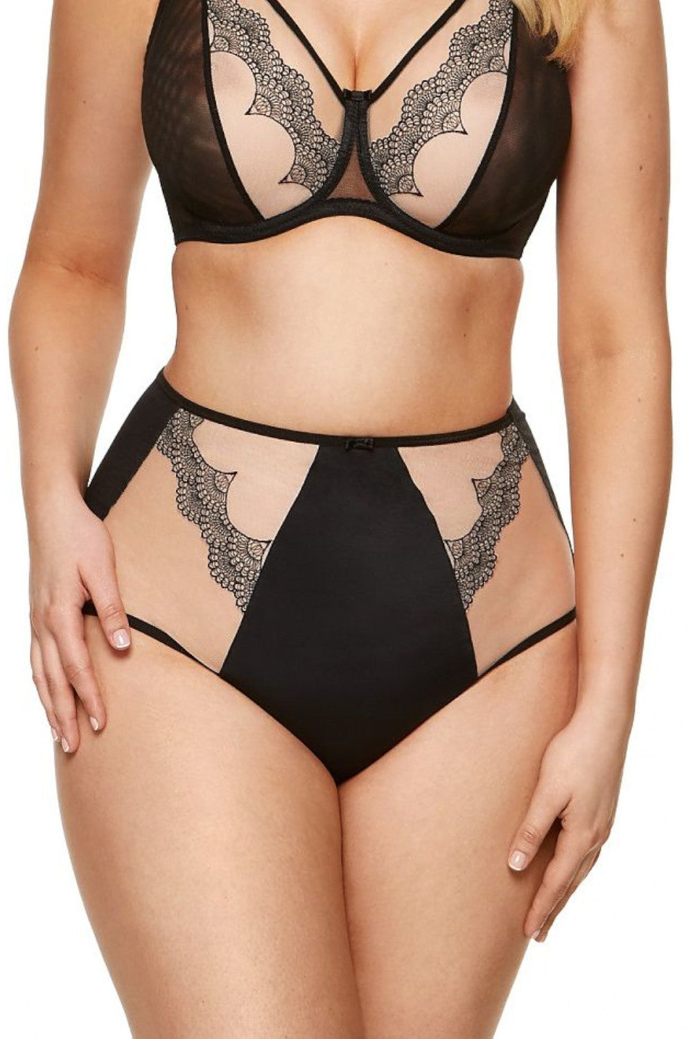 Elegantes Höschen mit hoher Taille formt sanft die Taille und den Bauch 171716 - Höschen - Gorteks Lingerie - eofashion2014