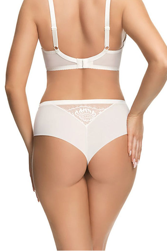 Brasilianisches Höschen aus zartem Tüll & Stretch-Strick 158879