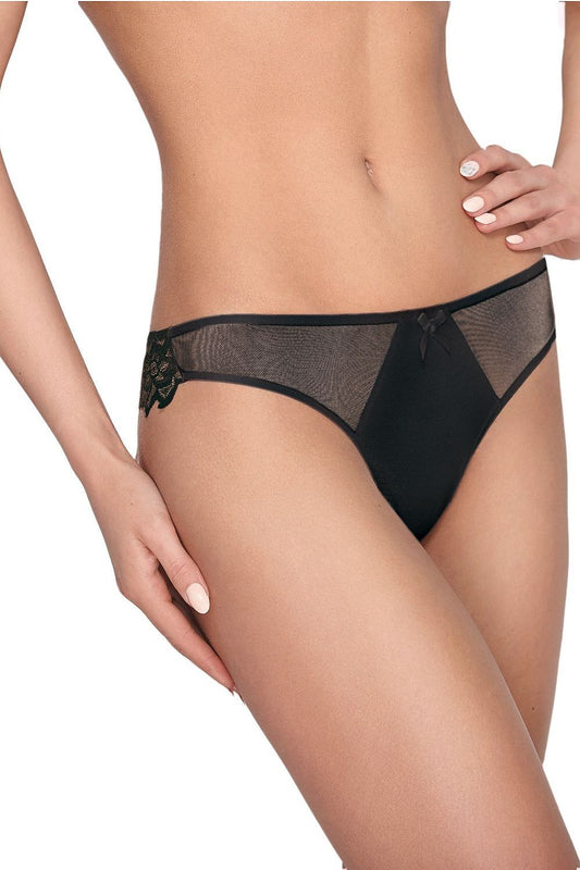 String Tanga mit Spitzensaum Model 121532 Ewana Lingerie