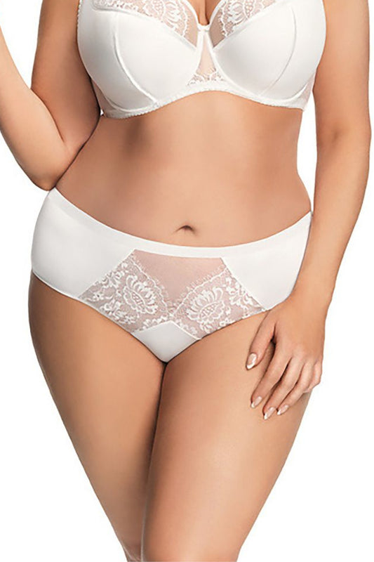 Komfortables Damenhöschen mit Spitze, Tüll & edlem Rückeneinsatz 158873