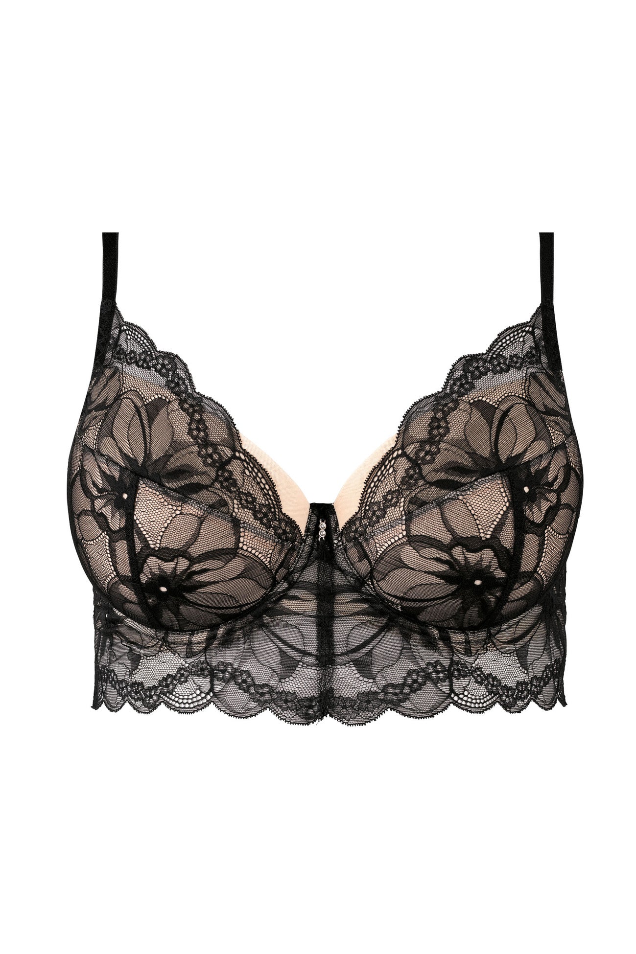 Gepolsterter BH betont die Brüste perfekt Cup B-H 138629