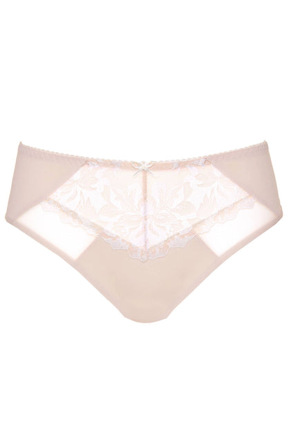 Höschen aus glattem Strick und floraler Stickerei 202861