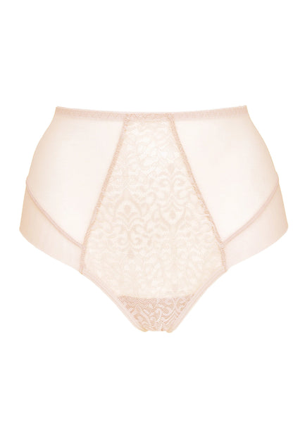 Hohes Höschen mit Tüll und Spitzenmuster 171865