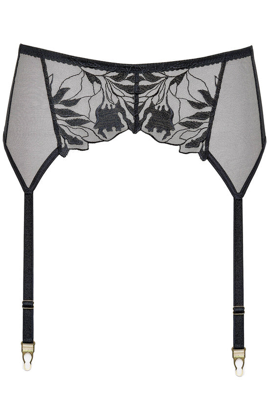 Eleganter Strumpfgürtel in Schwarz 206634