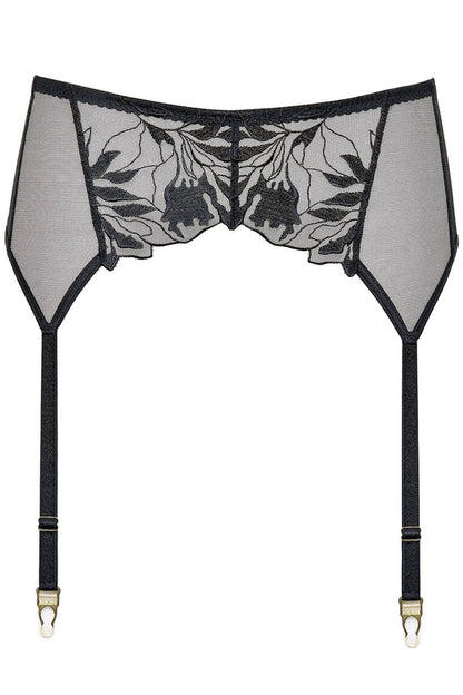 Eleganter Strumpfgürtel in Schwarz 206634