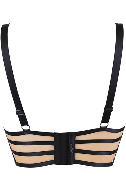 Halb Korsett Soft BH aus Spitze und Tüll 220360