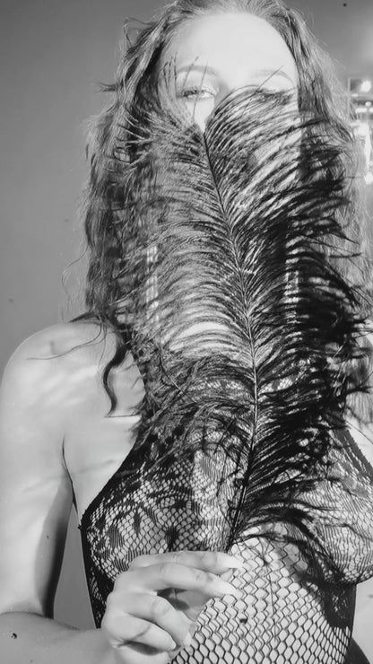 Entzückender Bodystocking aus hochelastischem 4D Stretchmaterial mit offenem Schritt