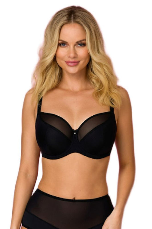 Schwarzer Soft-BH für große Größen mit transparenten Details und stützenden Cups